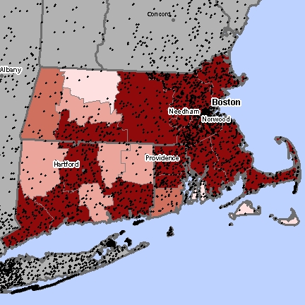 Massachusetts Asbestos Exposure Sites