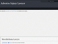 Mesothelioma Lawyer - Asbestosis Lawyer - Asbestos Injury Lawyers