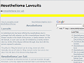 Mesothelioma Lawsuits &middot; mesothelioma law suit
