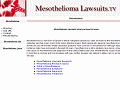 Mesothelioma Lawsuits