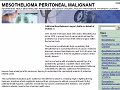 MESOTHELIOMA PERITONEAL MALIGNANT &raquo; California Mesothelioma Lawyers Battle on Behalf of Victims