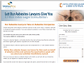 Asbestos Lawyers - Asbestos Lawsuits - Free initial consultation