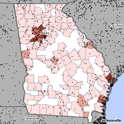 Georgia Asbestos Exposure Sites