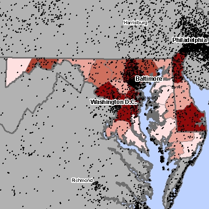 Maryland Asbestos Exposure Sites