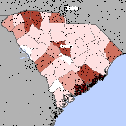 South Carolina Asbestos Exposure Sites