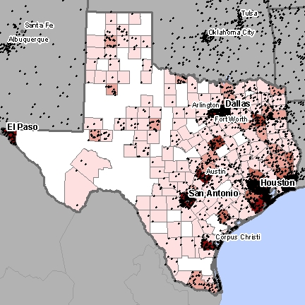 Texas Asbestos Exposure Sites