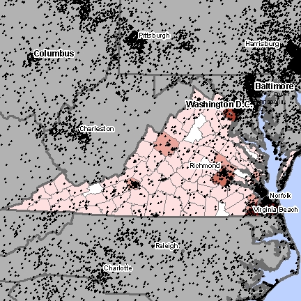 Virginia Asbestos Exposure Sites