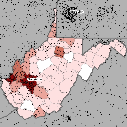 West Virginia Asbestos Exposure Sites